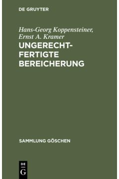 Ungerechtfertigte Bereicherung