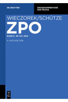Zivilprozessordnung und Nebengesetze / §§ 724-802l