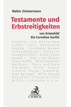 Testamente und Erbstreitigkeiten