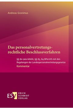 Das personalvertretungsrechtliche Beschlussverfahren