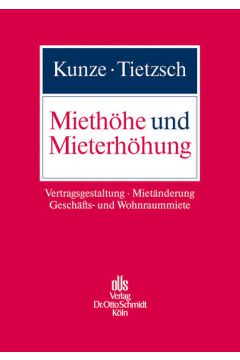 Miethöhe und Mieterhöhung