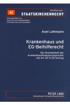 Krankenhaus und EG-Beihilferecht