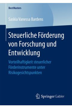 Steuerliche Förderung von Forschung und Entwicklung