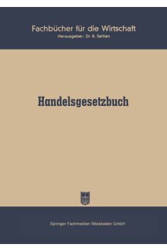 Handelsgesetzbuch vom 10. Mai 1897 ohne Seerecht)