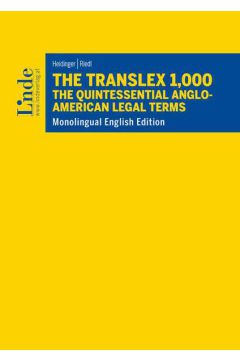 The Translex 1,000 – The Quintessential Anglo-American Legal Terms