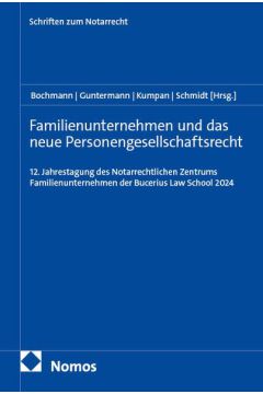 Familienunternehmen und das neue Personengesellschaftsrecht