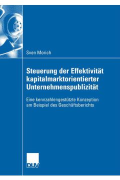 Steuerung der Effektivität kapitalmarktorientierter Unternehmenspublizität