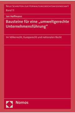Bausteine für eine "umweltgerechte Unternehmensführung"